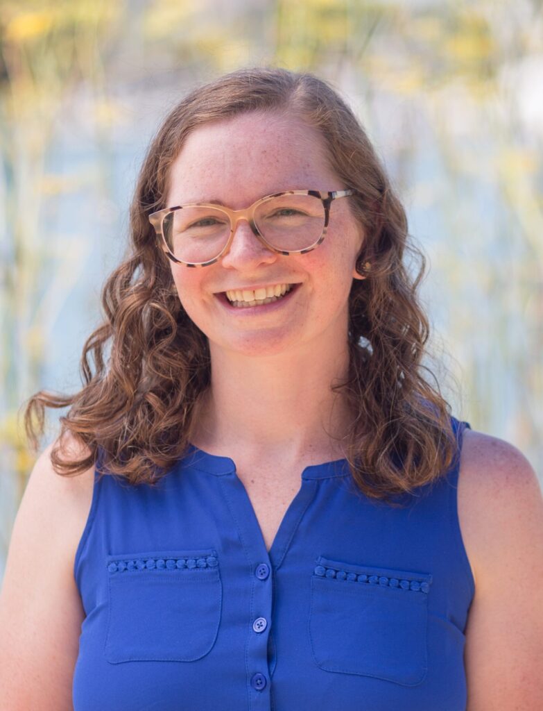 A close-up portrait of Bike East Bay staff member