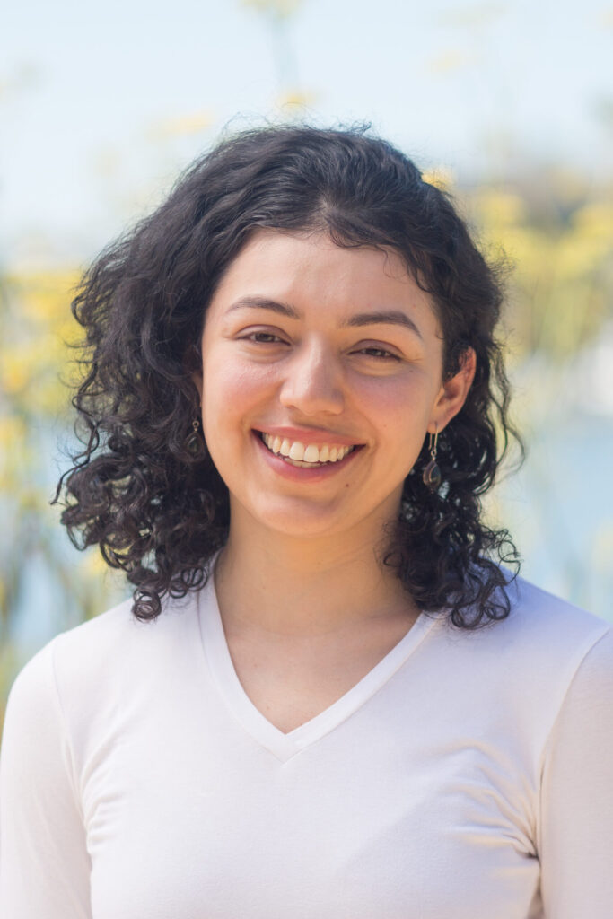 A close-up portrait of Nancy Hernandez of Bike East Bay